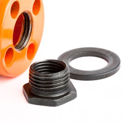 VOLKERS Gewindereduzierer für Lochsäge 5/8x18UNF auf 1/2x20UNF Reduziermuffe für Adapter