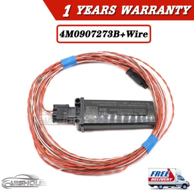 4M0907273B + Módulo de presión de neumáticos de alambre TPMS para AUDI RS3 RS4 RS5 A6 A7 A8 Q7 Q8 Foto 1 de 4