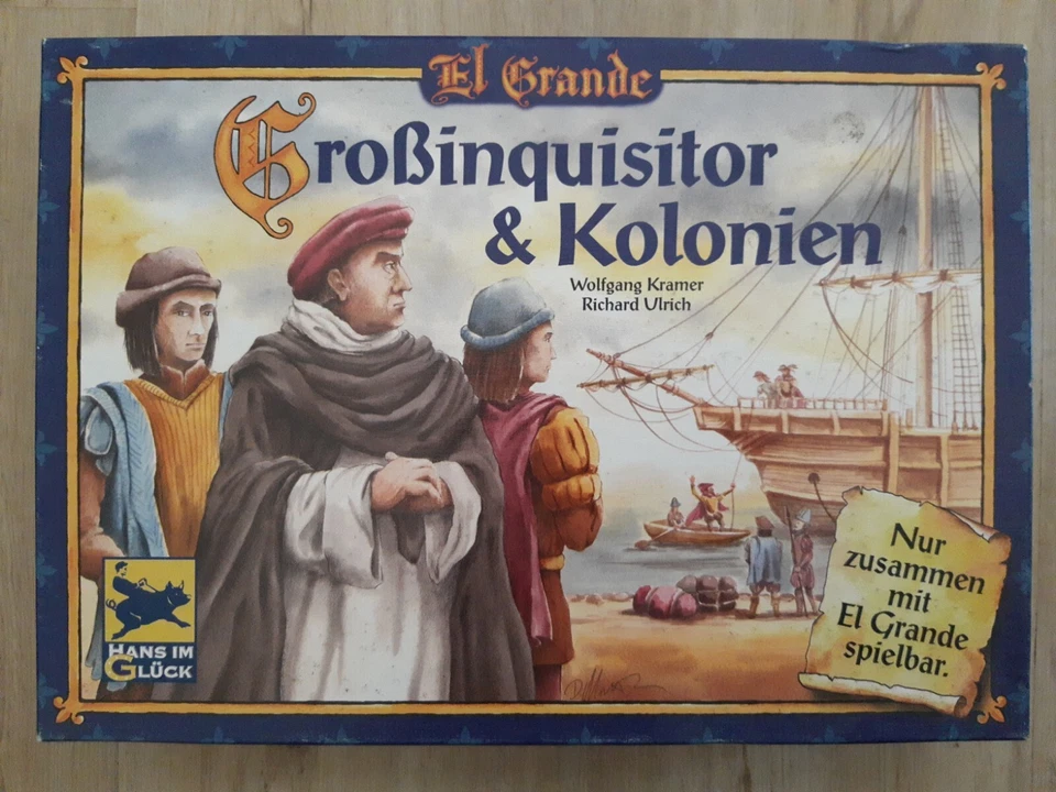 El Grande Erweiterung II Großinquisitor & Kolonien 100% Komplett Topzustand HiG - Bild 1 von 3