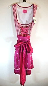 50-er Dirndl pink/Karo von Krüger - Bild 1 von 5