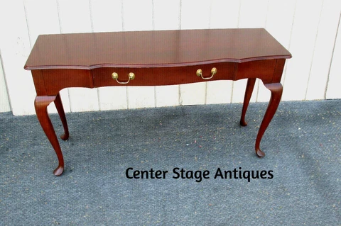 63113   HARDEN  Cherry Library Console Table Stand  Sideboard Cover