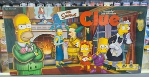 the Simpsons CLUE Detective Board Game USAopoly New Sealed - Picture 1 of 6