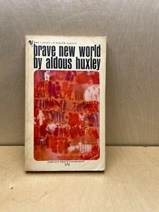 BRAVE NEW WORLD by Aldous Huxley ~ 1962 Bantam Books Paperback Novel - Picture 1 of 8
