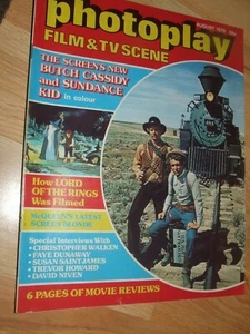 Photoplay Film & TV Scene Magazine August 1979 Lord of the Rings Butch Cassidy - Picture 1 of 5