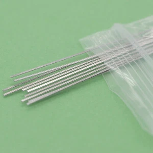 2~50Pcs Dental Flat Twist Wires TITANIUM Lingual Retainer Flatted Orthodontic - Picture 1 of 8