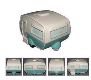 CERAMIC CARAVAN MONEY BOX in GIFT BOX (PPXY659) 'NEW 2017 DESIGN' - Picture 1 of 1