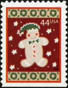 US #4427 MNH 2009 Christmas Gingerbread - Picture 1 of 1