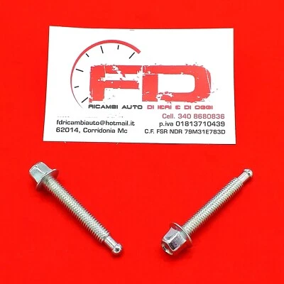 COPPIA VITI REGOLAZIONE PER REGISTRO FARI FIAT 126 - Immagine 1 di 4