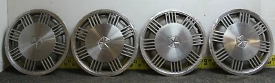 Juego de 4 tapacubos de 14" cubiertas de rueda OEM #466 1988-93 Dodge Dynasty Acclaim (2521) Foto 1 de 4
