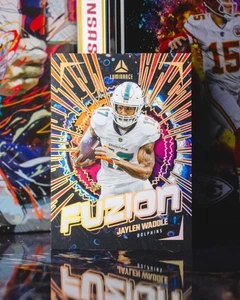 2024 Panini Luminance Fuzion #FUZ-JWE Jaylen Waddle - Picture 1 of 2