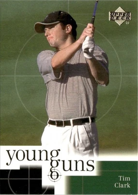 2001 Upper Deck PGA Golf Tour Young Guns Set Break Tim Clark #79 - Image 1 of 2