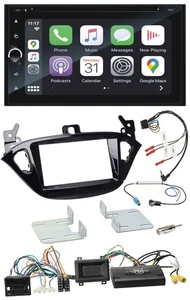 Blaupunkt 2DIN Bluetooth DAB USB DVD Lenkrad Autoradio für Opel Adam Corsa E ab - Bild 1 von 12