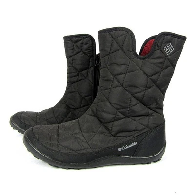 Columbia Botas de Invierno para Mujer 9 Minx Slip II Omni Heat Negras Acolchadas Talla 10 Usadas en Excelente Condición Foto 1 de 4