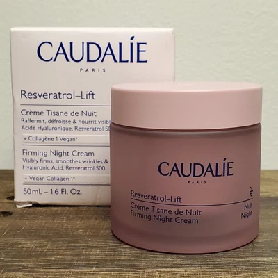 Crema de noche reafirmante Caudalie Resveratrol-Lift 1,6 fl oz/50 ml antienvejecimiento  Foto 1 de 4