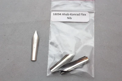 Pluma Estilográfica Noodlers Ahab Konrad Repuesto Flex Plumín F/M Foto 1 de 2