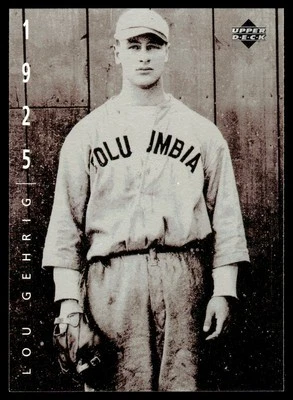 1994 Upper Deck Baseball The American Epic #37 Lou Gehrig - Image 1 of 2
