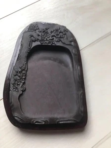 Molinillo de caligrafía Shodo Shuji Sumi Sumi negro piedra tinta 18 cm herramienta - Imagen 1 de 3