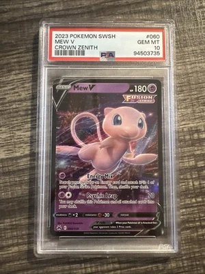 Mew V #60 PSA 10 - Image 1 of 2
