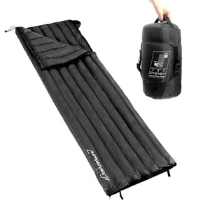 Down Backpacking Sleeping Bag - 20D Ultralight Winter Down Sleeping Bag for C... - Picture 1 of 9