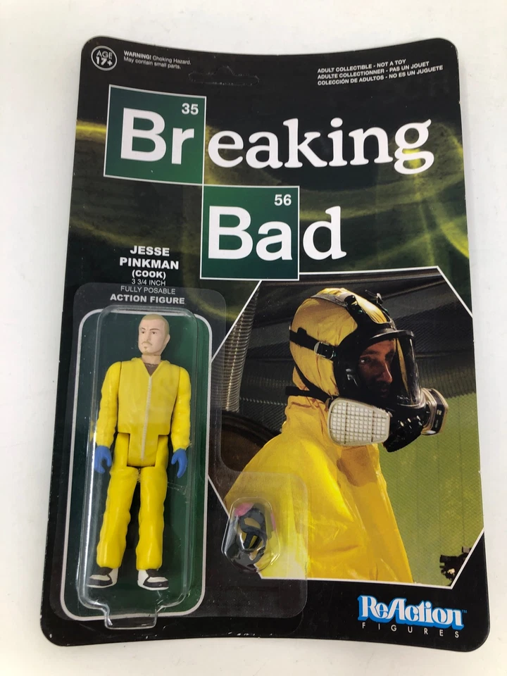 Figura de acción Funko Reaction: Breaking Bad - Jesse Pinkman Cook Foto 1 de 4