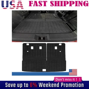 For Honda Pilot 2023 2024 2025 Cargo Mat Trunk Liner Backrest Mat Waterproof - Picture 1 of 14