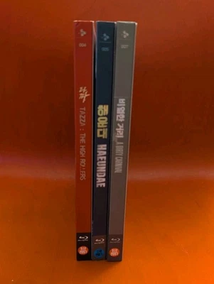 USED Tazza High Rollers, Dirty Carnival, Haeundae 3 BLU-RAY Digipack LOT Korean Foto 1 de 4