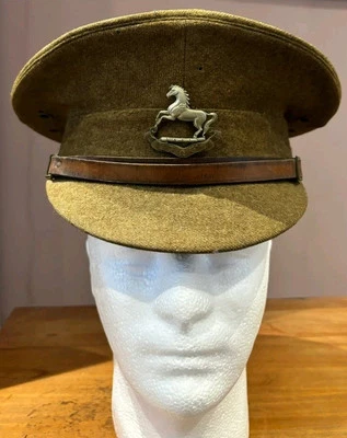 Original Early Interwar King’s (Liverpool) Regiment M1922 Visor Cap, Named #B - Image 1 of 4