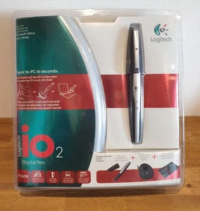 Logitech io2 Digital Pen set for Win 2000/XP - Opened but Unused - Afbeelding 1 van 10