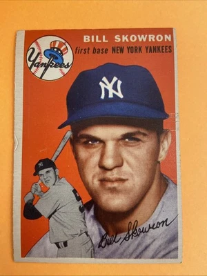 1954 Topps #239 - BILL SKOWRON-YANKEES - VG - Image 1 of 4