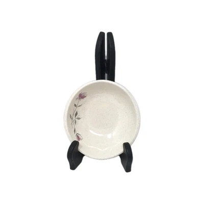 "Tazón de postre Gladding McBean Franciscan Duet patrón rosa 5"" vintage EE. UU."  Foto 1 de 4