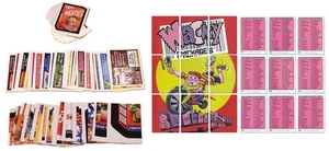 2025 Wacky Packages All New Series COMPLETE SETS w/both backs & puzzle 81 cards - Picture 1 of 2