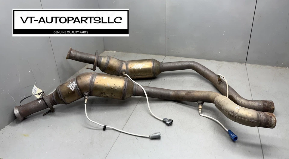 ⭐️2018-2022 LAND RANGE ROVER SPORT 4x4 5,0 L colector de escape tubo par OEM Foto 1 de 4