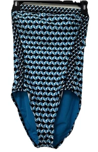 Kenneth Cole New York Women’s Swimsuit 1 Piece, Matching Coverup Size Small NWT - Picture 1 of 15