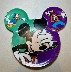 Disney Mickey Mouse Kunststoff Donald Goofy lachend Kinder Teller ZAK - Bild 1 von 4