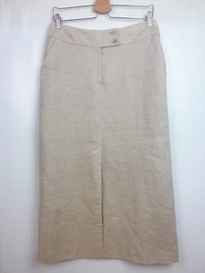 Liz Claiborne Collection 100% Linen A-line Maxi Skirt  Women’s Size 10 - Picture 1 of 6