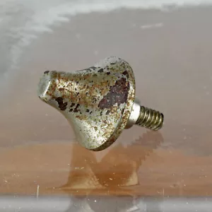 Sears Silvertone 5240 Replacement Metal Chrome Pause Knob Switch - Picture 1 of 5