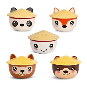 Schüssel Tiermotive - Schale Müslischüssel Salat Dessert Snacks 550 ml Keramik - Bild 1 von 35