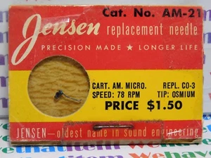 JENSEN / AM-21 / REPLACES AMERICAN MICRO / CO-3 / 1 PIECE (qzty) - Picture 1 of 1