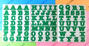 Creative Memories Green Alphabet Letter Stickers - Picture 1 of 4
