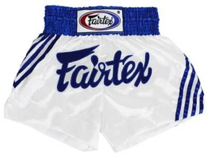 Fairtex "BLUE STRIPES" Muay Thai Kickboxshorts - BS0655 - Bild 1 von 7