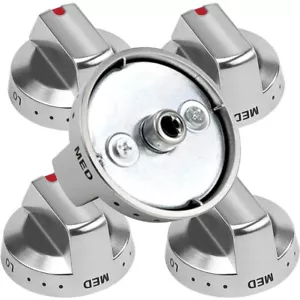 OEM For Samsung Stove Knobs # DG64-00472A Range,Oven, Dial Knobs Set Of 5 - Bild 1 von 12