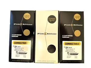 BOX of 6 IBM Sel II/III BLUE Correctable Film Cassettes Distinctive Quality NEW - Picture 1 of 5