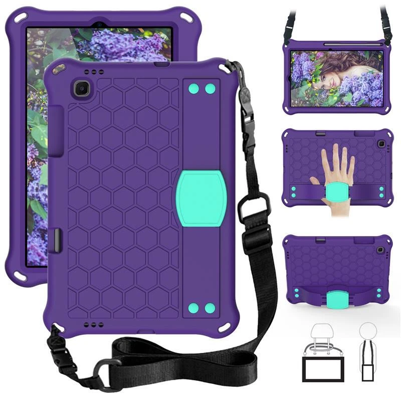Kid Case Lenovo M10 Plus X606F HD 2nd X306F M10 P10 E10 Tab 4 Rugged Stand Cover - Image 1 of 4
