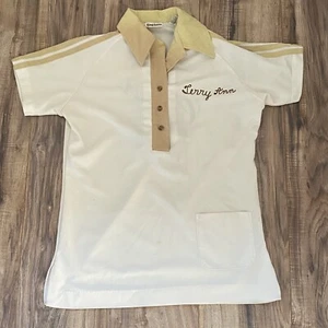 King Louie Vintage Womens Bowling Shirt Size 32 1970s USA - Picture 1 of 7