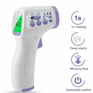 Digital Thermometer Infrared Handheld Temperature Gun Non-Contact IR Laser Point - Picture 1 of 10