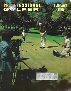 1975 FEBRERO Golfista profesional revista golf BUENO - Imagen 1 de 1