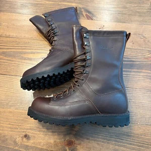 Botas Danner Canadienses 10" 800g Aisladas Impermeables GTX Talla 12D Cuero Caza - Imagen 1 de 12