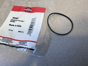 Junta de junta tórica de carburador Briggs & Stratton 693981 genuino nuevo de stock junta tórica - Imagen 1 de 2