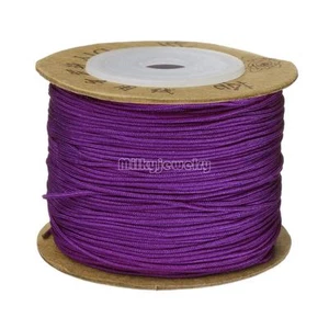 Nylon Cord Thread Macrame Beading DIY Bracelet Braided Thread Jewelry Making - Picture 1 of 39