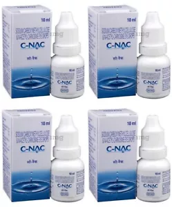 C Nac Eye Drop (N-Acetylcarnosine) Treat Symptoms Of Dry Eye 10 Ml Variation - Picture 1 of 1
